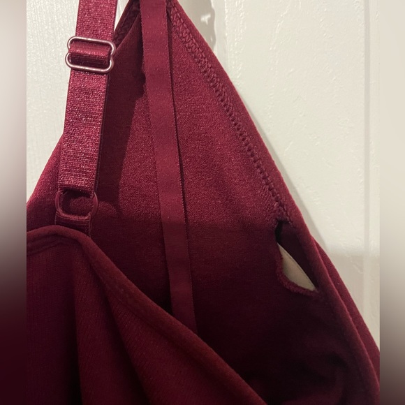 NWT maternity/nursing tank by Emma’s Expression. Maroon, fully adjustable OSP - Picture 6 of 6